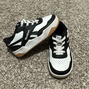 Little boy Reebok tennis shoes
